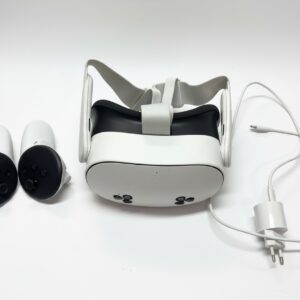 Meta Quest 3S 128GB Weiß, All-in-One VR-Headset mit Touch Plus Controllern, Netzteil und Ladekabel, sehr guter Zustand. | Zustand: Gut