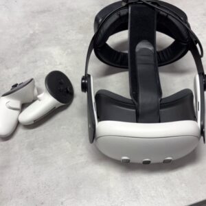 Meta Quest 3 512GB Weiß, VR-Headset mit Touch Plus Controllern und zusätzlichem Akku-Pack. | Zustand: Gut