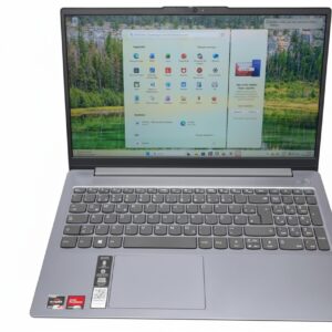 Lenovo IdeaPad Slim 3, Ryzen 5 7520U, Grau, 15,6 Zoll FHD, 8GB RAM, 512GB SSD, inkl. MediaMarkt Rechnung vom 01.09.2025 | Zustand: Gut