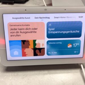 Google Nest Hub 2. Generation Weiß, 7 | Zustand: Gut