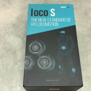 KAT VR Loco S, schwarz, Wireless VR-Locomotion-System für PC | SteamVR, ermöglicht natürliches Gehen auf der Stelle, OVP | Zustand: Sehr Gut