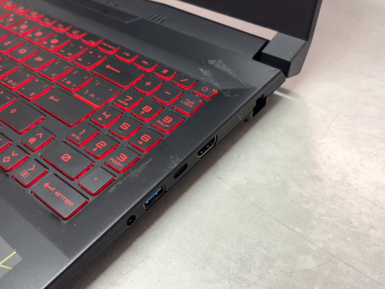 MSI Bravo 15 B5DD, Ryzen 7 5800H, Schwarz, ryzen 7 5800h, 16gb ram, 512gb ssd, radeon rx 5500m | Zustand: Gut – Bild 3
