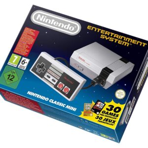 Nintendo Classic Mini NES Konsole, Retro-Spielkonsole mit 30 vorinstallierten Spielen, inkl. 1 Controller, HDMI- & USB-Kabel | Zustand: Gut