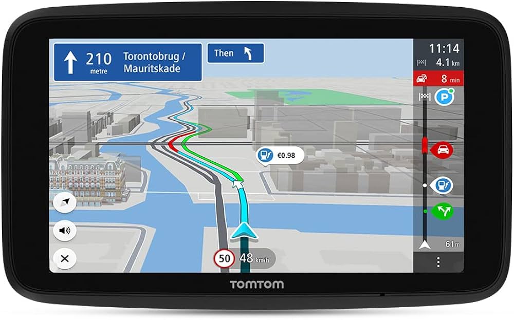 TomTom GO Discover 5 Zoll, Navigationsgerät mit 5-Zoll-Touchscreen, schnellen Wi-Fi-Updates, OVP | Zustand: Gut