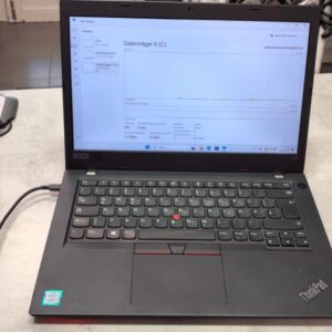 Lenovo ThinkPad L480, 2018, Schwarz, Intel Core i5-8350U, 16GB RAM, 256GB SSD, 14 Zoll Display, Windows 11 fähig | Zustand: Gut