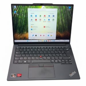Lenovo ThinkPad E14 G5, 2023, Schwarz, AMD Ryzen 5 7530U, 16GB RAM, 512GB SSD, sehr guter Zustand, nur 6 Ladezyklen | Zustand: Sehr Gut