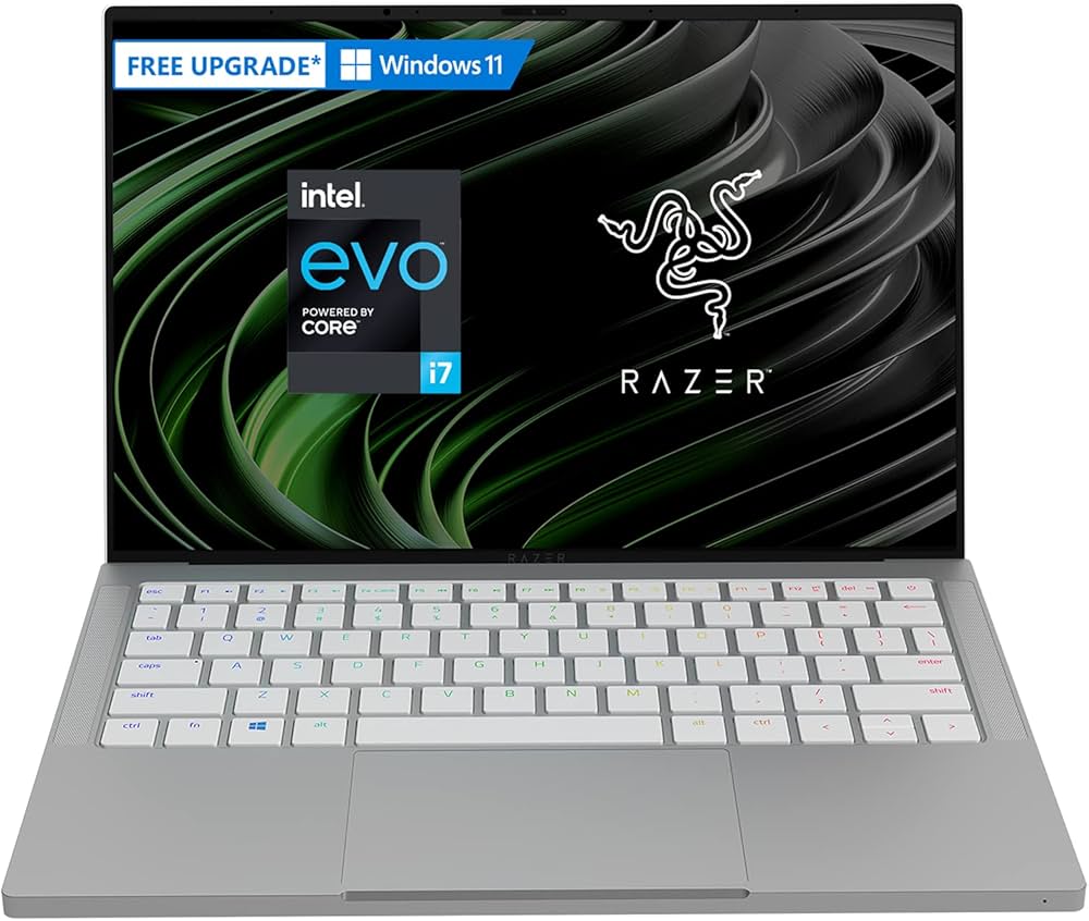 Razer Book 13 Mercury White (2020), Intel Core i7-1165G7, 16GB RAM, 512GB SSD, 13,4 | Zustand: Sehr Gut