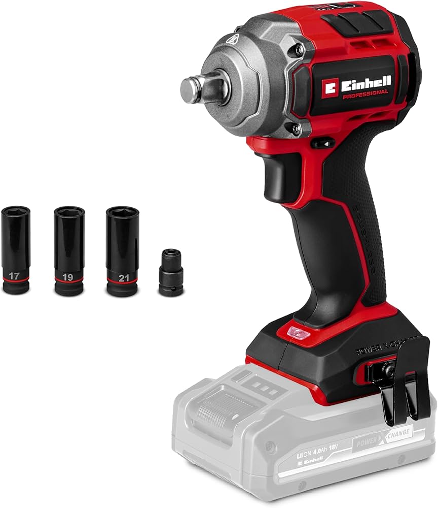 Einhell Professional TP-CW 18/350-C Li BL, Akku-Schlagschrauber Solo, 18V Brushless, 350Nm, 1 | 2 | Zustand: Wie Neu – Bild 3