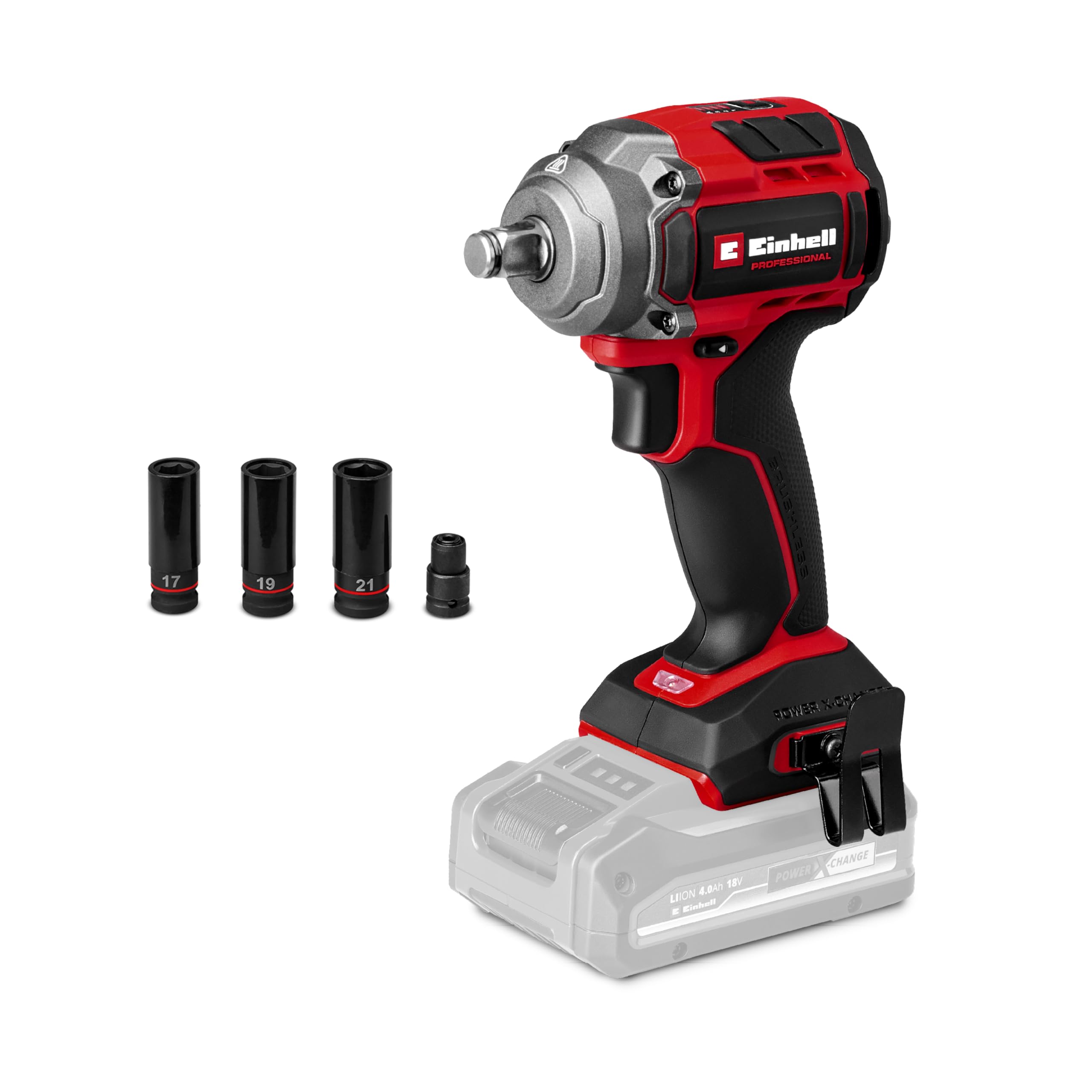 Einhell Professional TP-CW 18/350-C Li BL, Akku-Schlagschrauber Solo, 18V Brushless, 350Nm, 1 | 2 | Zustand: Wie Neu – Bild 5