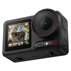 DJI Osmo Action 5 Pro Schwarz, Actionkamera, 1 | 1.3-Zoll Sensor, 4K-Aufnahme, ohne Zubehör, gebrauchter Zustand | Zustand: Wie Neu