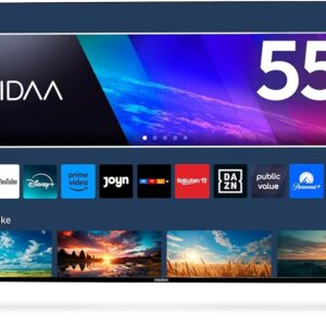 Medion LIFE X8552509 (MD 855280), 55 Zoll (138,8 cm) 4K Ultra HD Smart-TV mit VIDAA Betriebssystem, HDR und HD Triple Tuner. | Zustand: Sehr Gut