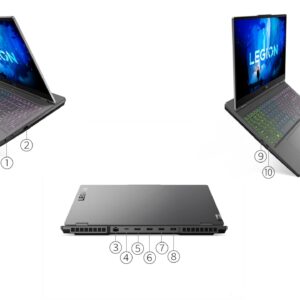 Lenovo Legion 5 15IAH7H i5-12500H, 15,6 Zoll, 16GB RAM, 512GB SSD, RTX 3060, Windows 11 Home, inkl. Ladegerät | Zustand: Sehr Gut