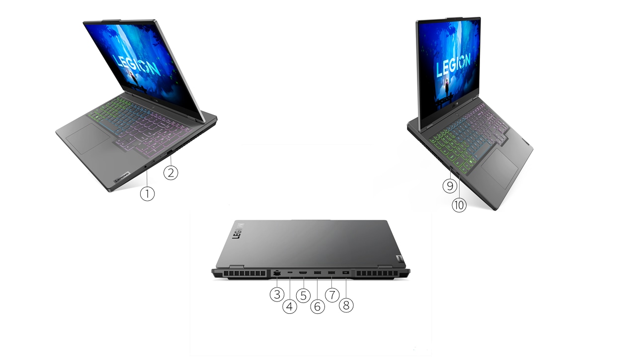 Lenovo Legion 5 15IAH7H i5-12500H, 15,6 Zoll, 16GB RAM, 512GB SSD, RTX 3060, Windows 11 Home, inkl. Ladegerät | Zustand: Sehr Gut