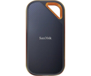SanDisk Extreme Portable SSD V2 2TB Schwarz, Externe SSD, USB 3.2 Gen 2 (bis 1050 MB | s), IP65 wasser- & staubgeschützt, inkl. USB-C | A Kabel, OVP | Zustand: Neu – Bild 2