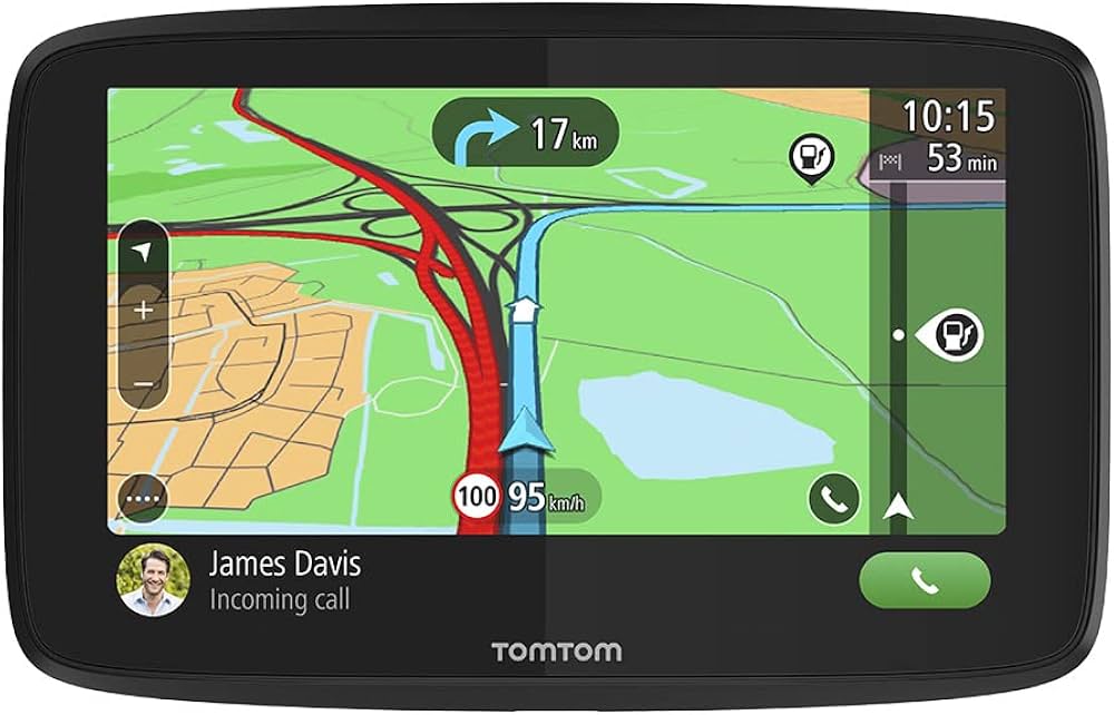TomTom GO Basic, Navigationsgerät mit lebenslangen Karten- und Traffic-Updates, WLAN, Bluetooth, inkl. OVP | Zustand: Sehr Gut