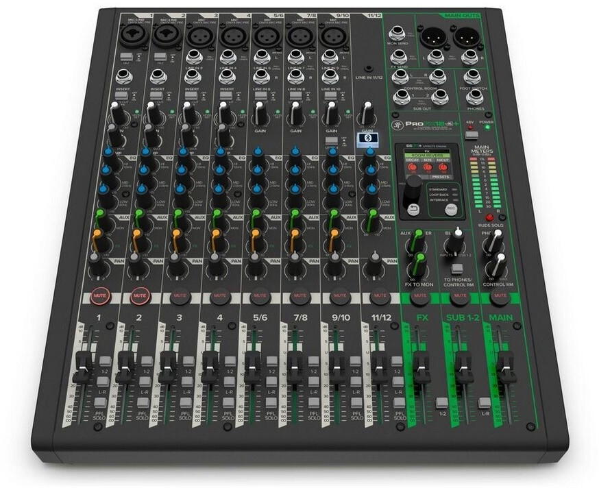 Mackie ProFX12v3+, 12-Kanal Analog-Mischpult mit USB-C Interface, GigFX+ Effekten, Bluetooth und Onyx Preamps | Zustand: Sehr Gut – Bild 5