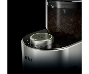 Braun Kaffeemühle KG 7070 Silber, Elektrische Scheibenmahlwerk-Kaffeemühle mit 15 MahLadegerätraden, Tassenwahl 2-12 Tassen, inkl. OVP | Zustand: Neu – Bild 2