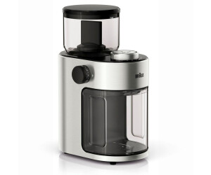 Braun Kaffeemühle KG 7070 Silber, Elektrische Scheibenmahlwerk-Kaffeemühle mit 15 MahLadegerätraden, Tassenwahl 2-12 Tassen, inkl. OVP | Zustand: Neu – Bild 5