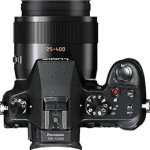 Panasonic Lumix DMC-FZ1000 Schwarz, Bridgekamera mit 20,1 MP 1-Zoll-Sensor, 16x Leica DC Vario-Elmarit 25-400mm Zoomobjektiv, inkl. Tasche | Zustand: Gut