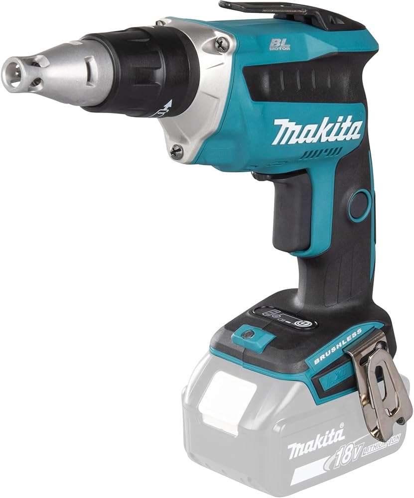 Makita DFS452Z Akku-Trockenbauschrauber, 18V LXT Brushless-Motor, Push&Drive-Technologie, Leerlaufdrehzahl 0-4000 min-1, Solo-Gerät. | Zustand: Neu
