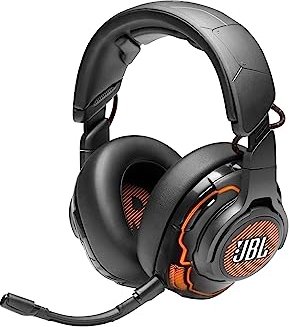 JBL Quantum ONE Over-Ear Gaming Headset, KabeLadegerätebundenes Profi-Headset mit USB & 3,5 mm Klinke, Active Noise Cancelling, abnehmbares Mikrofon | Zustand: Neu