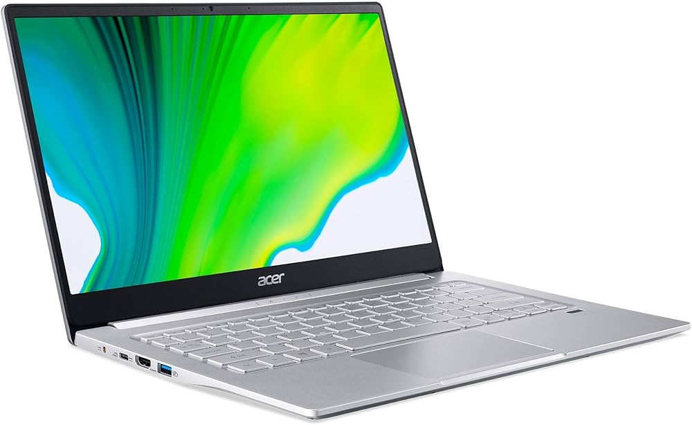 Acer Swift 3 SF314-42 Pure Silver, 14 Zoll FHD IPS, Ryzen 5 4500U, 8GB RAM, 512GB SSD, DE Tastatur | Zustand: Sehr Gut
