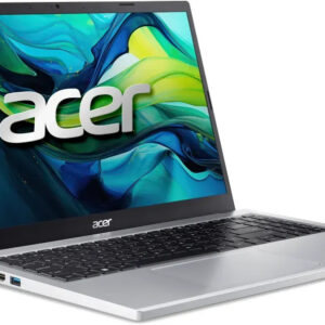 Acer Aspire Go 15 AG15-31P, Pure Silver, Intel N100, 4GB RAM, 128GB Flash, 15,6 Zoll Full HD, Windows, deutsches Tastaturlayout | Zustand: Sehr Gut