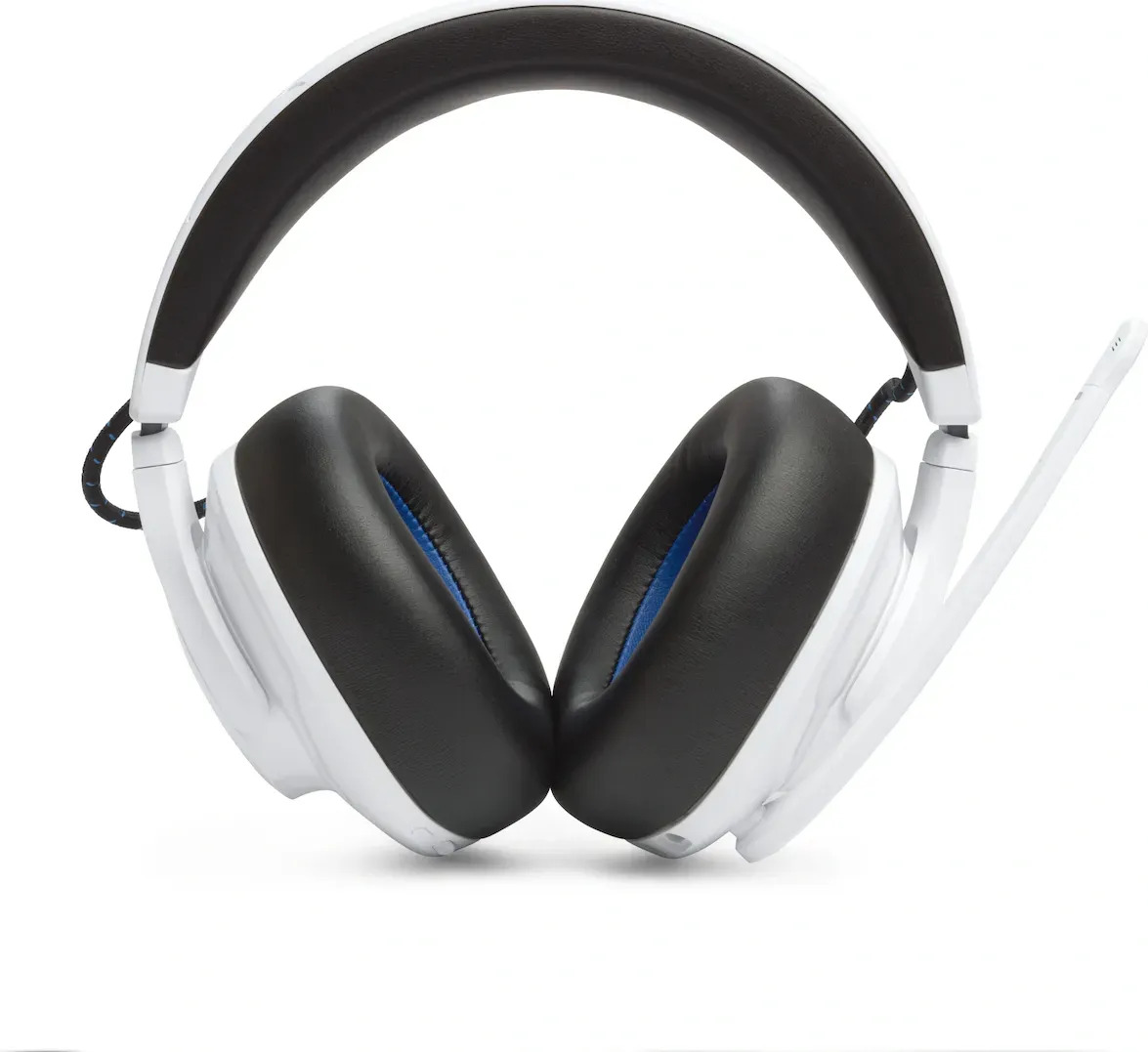 JBL Quantum 910P Console Wireless Weiß, Over-Ear Gaming-Headset mit Active Noise Cancelling, Bluetooth, 2.4GHz Dongle, inkl. OVP | Zustand: Wie Neu