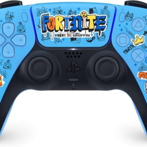 Sony DualSense Controller Fortnite Ed., Limited Edition, blau mit Fortnite-Motiven, neu in Originalverpackung (OVP) | Zustand: Wie Neu