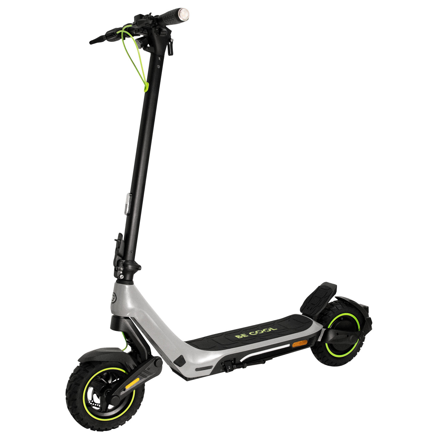 BE COOL Hi10 E-Scooter grau, 500W Motor, 50km Reichweite, 524km Laufleistung, inkl. Adapter, NFC-Chip & Rechnung vom 26.08.24, ¬ 999,-