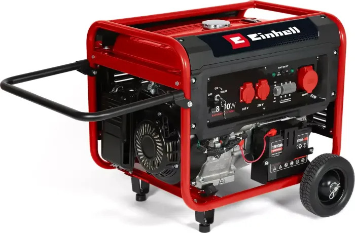 Einhell Stromerzeuger TC-PG 8000, Benzin-Generator mit 8000W Maximalleistung, AVR-System, Elektrostart, inkl. Originalrechnung. | Zustand: Sehr Gut