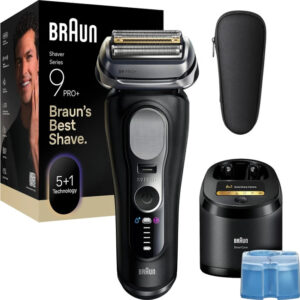 Braun Series 9 Pro+ 9660cc Schwarz, Elektrischer Rasierer SmartCare Center, Wet&Dry, OVP | Zustand: Neu
