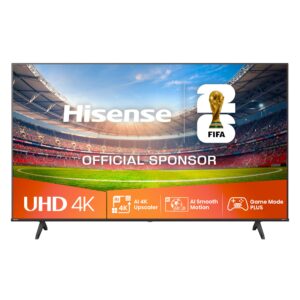 Hisense 55A7100F 55 Zoll 4K UHD TV, Smart-TV mit VIDAA Betriebssystem, HDR-Unterstützung, Triple Tuner (DVB-T2 | C | S2) und WLAN, mit Ferbedienung | Zustand: Sehr Gut