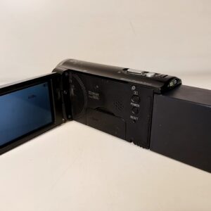 Sony Handycam HDR-CX260, Schwarz, Full HD Camcorder mit 16GB internem Speicher, Exmor R Sensor, 30x optischem Zoom und GPS. Ohne Ladegerät | Zustand: In Ordnung