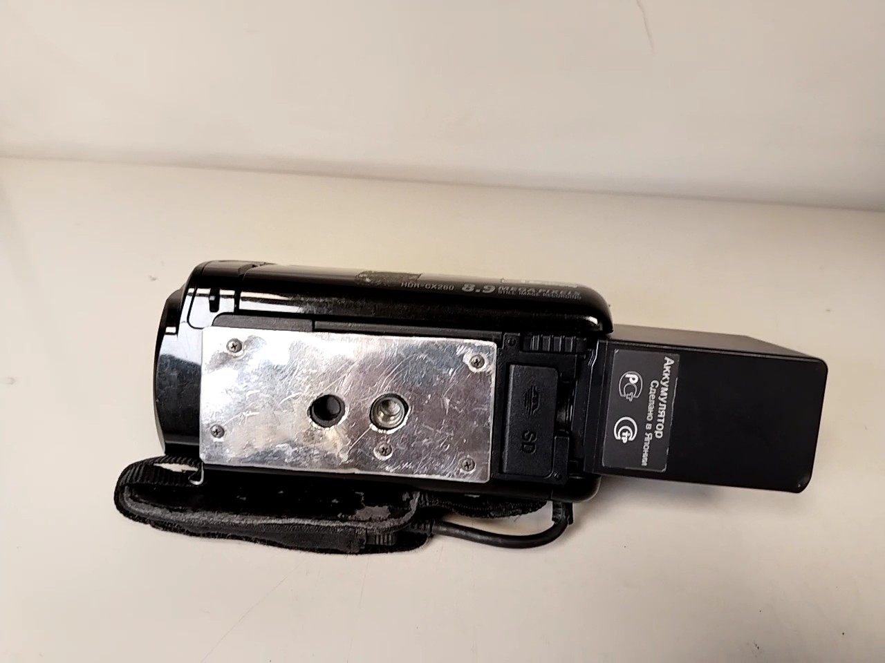 Sony Handycam HDR-CX260, Schwarz, Full HD Camcorder mit 16GB internem Speicher, Exmor R Sensor, 30x optischem Zoom und GPS. Ohne Ladegerät | Zustand: In Ordnung – Bild 3