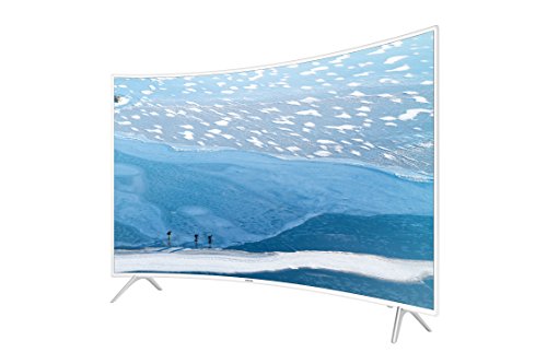 Samsung UE55KU6510 Curved TV Weiß, 55 Zoll 4K Ultra HD Smart TV, LED, inkl. Fernbedienung | Zustand: Sehr Gut