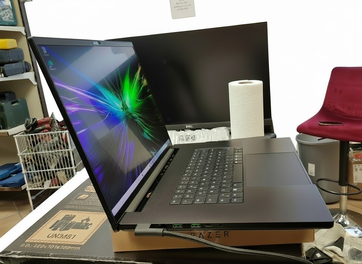 Razer Blade 18 (2024) i9-14900HX RTX 4080, 32GB RAM, 1TB SSD, 300Hz QHD+ Mini-LED Display, inkl. Originalverpackung | Zustand: Sehr Gut – Bild 7