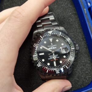 Tecnotempo Submarine 2000M Black PVD, Automatik-Herrenuhr, 2000m wasserdicht, Saphirglas, Limited Edition, inkl. blauer Box | Zustand: Sehr Gut