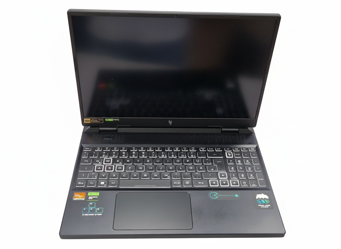 Acer Nitro 16 AN16-41, Ryzen 7 7840HS, Schwarz, Gaming-Laptop mit 16GB RAM, 1TB SSD und NVIDIA GeForce RTX 4070 8GB Grafikkarte. | Zustand: Sehr Gut