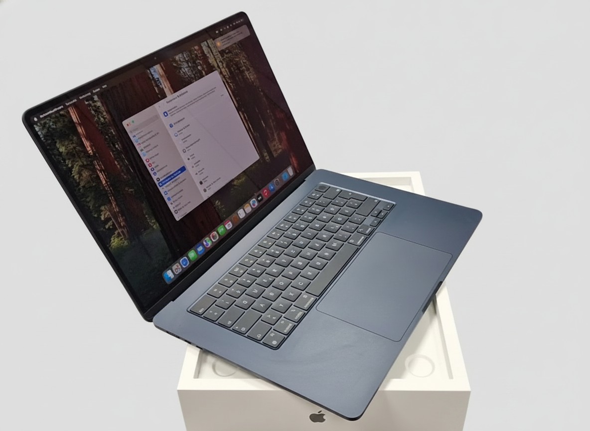 Apple MacBook Air 15" M2 (2023) Midnight, Apple MacBook Air 15" M2 (2023) Midnight| apple m2 chip, 8gb ram, 256gb ssd, 15,3" | Zustand: Sehr Gut – Bild 3