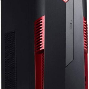 Acer Nitro 50-600 Gaming PC Schwarz/Rot, Intel Core i5-8400, 8GB RAM, 1TB HDD, NVIDIA GTX 1060 6GB, Windows 11 Home, inkl. Netzkabel | Zustand: Gut