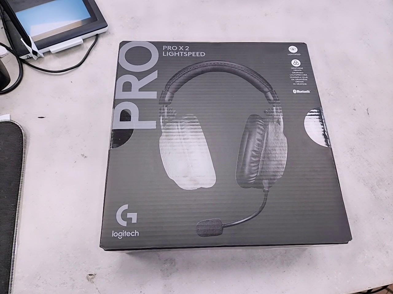 Logitech G PRO X 2 LIGHTSPEED Schwarz, Kabelloses Gaming-Headset mit Graphene-Treibern, Bluetooth, LIGHTSPEED-Technologie, inkl. OVP | Zustand: Neu – Bild 2