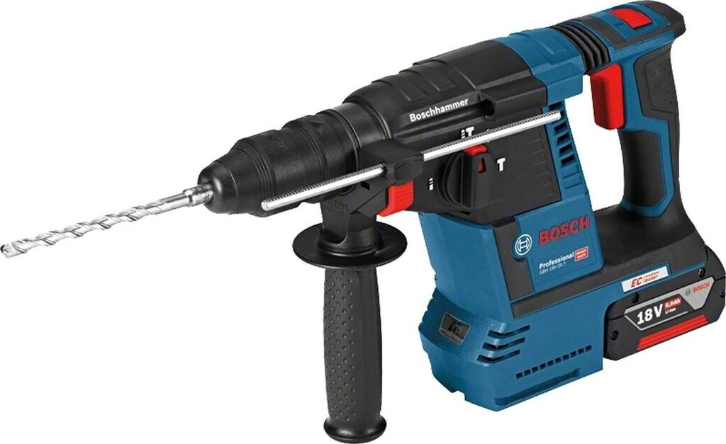 Bosch Professional GBH 18V-26 F, Akku-Bohrhammer, 18V, bürstenloser Motor, 2,6 Joule, SDS-plus Wechselfutter, inkl. Koffer | Zustand: Sehr Gut