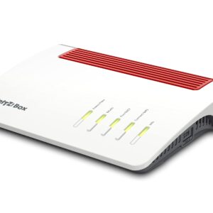 AVM FRITZ!Box 5590 Fiber, Weiß, Glasfaser-Router mit Wi-Fi 6, 2,5-Gigabit-WAN | LAN, Mesh-WLAN, DECT-Basis, keine sichtbaren Schäden | Zustand: Sehr Gut