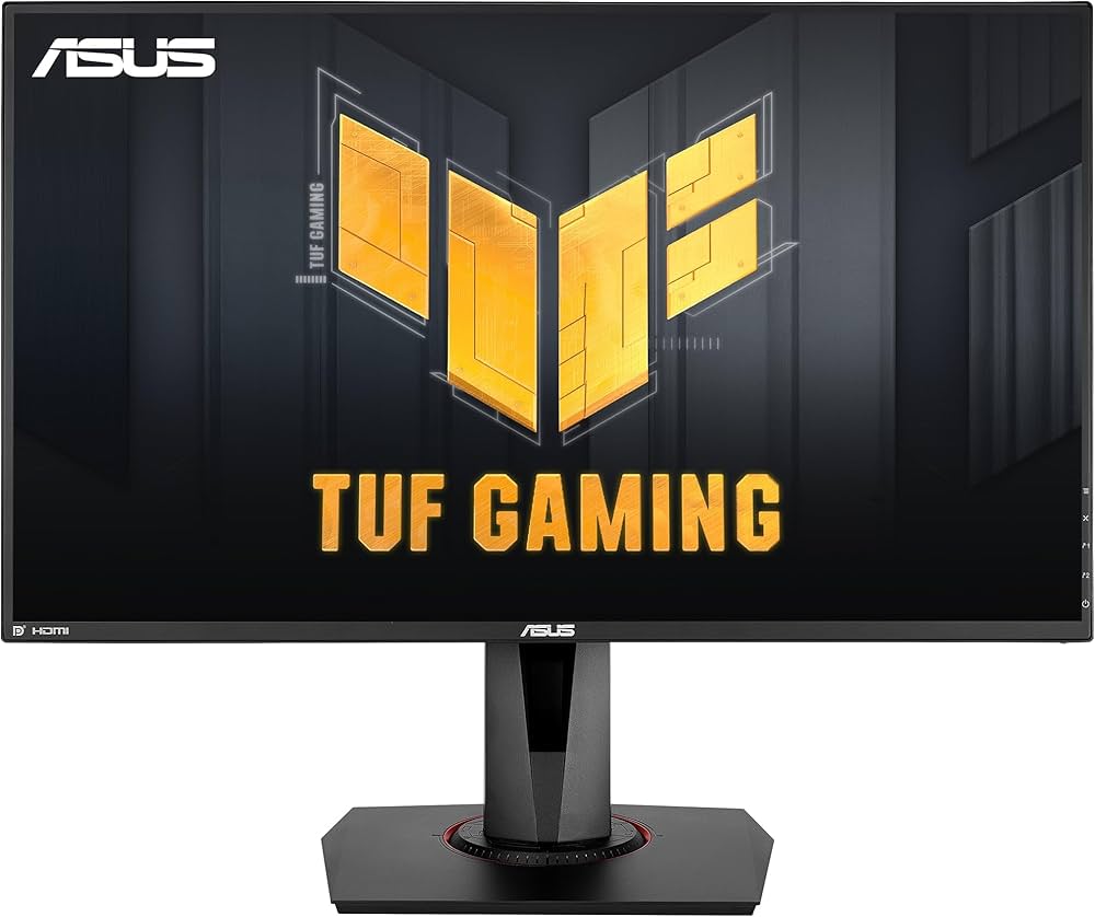 ASUS TUF Gaming VG279QM, Schwarz, 27 Zoll Full HD Gaming Monitor, 280Hz, Fast IPS, 1ms, G-Sync kompatibel, inklusive OVP | Zustand: Sehr Gut