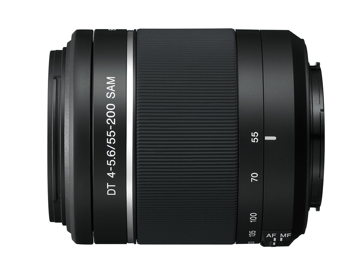 Sony DT 55-200mm 4-5.6 SAM, Schwarz, Telezoom-Objektiv für Sony A-Mount APS-C Kameras, Smooth Autofocus Motor, 55mm Filtergewinde | Zustand: Sehr Gut – Bild 3