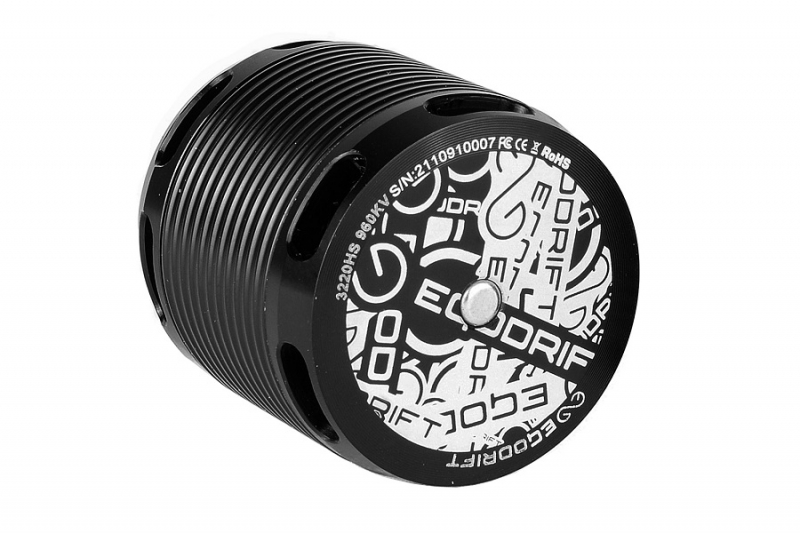 Egodrift Tengu 3220HS 960kV Brushless Motor, Hochleistungsmotor für 380er Helis, 6S LiPo, schwarz, inkl. Originalverpackung und Zubehör | Zustand: Wie Neu