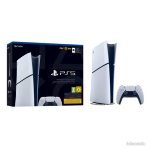 Sony PlayStation 5 Slim Digital Edition 1TB, Konsole in Weiß, 1TB SSD, inklusive DualSense Wireless Controller, originalverpackt. | Zustand: Neu | Farbe: weiss