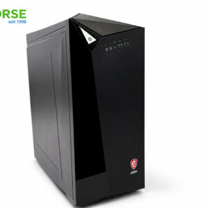 MSI Gaming PC i7-8700 RTX 2060, Intel Core i7-8700, NVIDIA GeForce RTX 2060 6GB, 16GB RAM, 128GB M.2 SSD, 2TB HDD, schwarz | Zustand: Gut