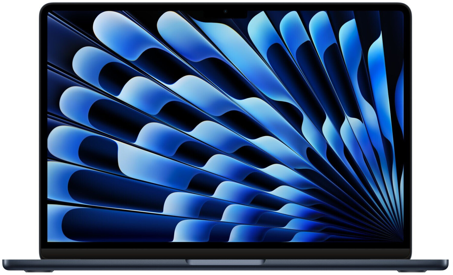 Apple MacBook Air 13 M3 (2024) Midnight, 16GB RAM, 256GB SSD, Batteriezustand 100%, inkl. Ladegerät | SimLock: Frei | Zustand: Gut | Farbe: schwarz | Akku: Sehr Gut